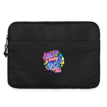 80er Jahre 90er Jahre - Laptoptasche 15" - Schwarz - Vorne