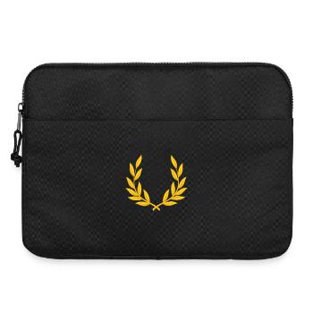 laurel wreath victory win sport golden victory victories - Laptop bag 15" - black - Front