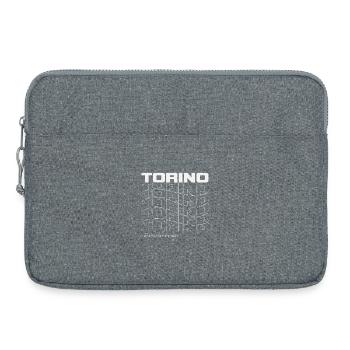 Turin Italy - Laptop bag 15" - heather grey - Front