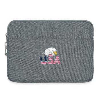 Aigle des États-Unis - Sacoche pour ordinateur portable 15 pouces - gris chiné - Devant