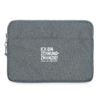 Vingt-dix 30000 cadeaux Pour 30 ans - Sacoche pour ordinateur portable 15 pouces - gris chiné - Devant