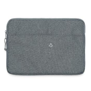 Freimaurer Symbol Winkel & Zirkel Freimaurerei - Laptoptasche 15" - Grau meliert - Vorne