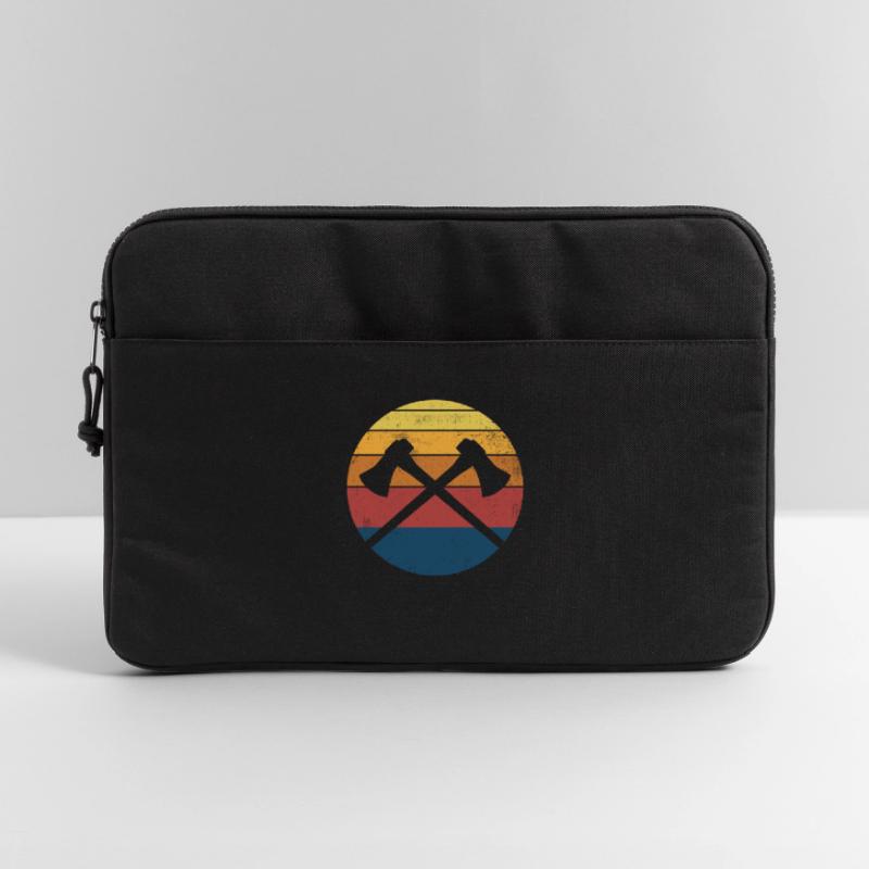 Axe Throwing Axe Throwing Axe Retro Laptop bag 15"