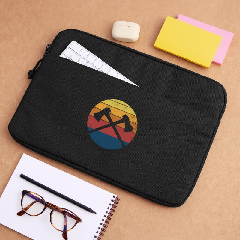 Axe Throwing Axe Throwing Axe Retro Laptop bag 15"