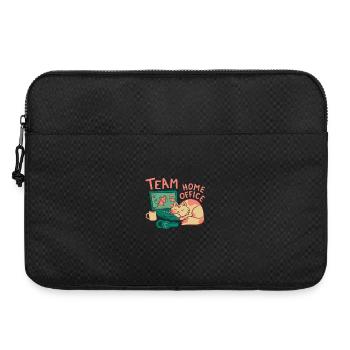 Équipe Home office chat Travail Travail Bureau - Sacoche pour ordinateur portable 15 pouces - noir - Devant