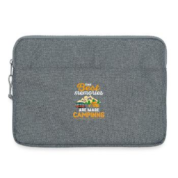 Camping - Sacoche pour ordinateur portable 15 pouces - gris chiné - Devant