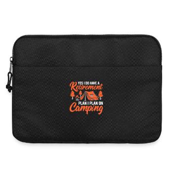 Camping - Sacoche pour ordinateur portable 15 pouces - noir - Devant