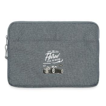 Hot Rod Hotrod Véhicule Vintage Rétro - Sacoche pour ordinateur portable 15 pouces - gris chiné - Devant