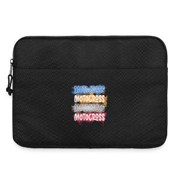 Motocross - Sacoche pour ordinateur portable 15 pouces - noir - Devant