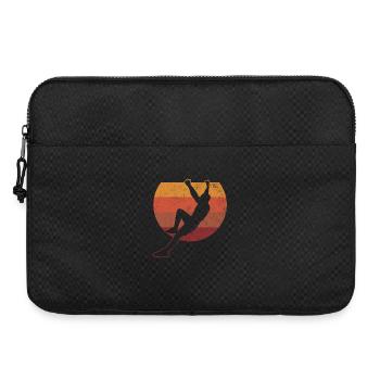 Climbing Bouldering Vintage - Laptop bag 15" - black - Front