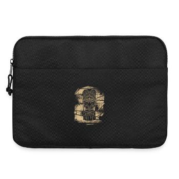 Tiki Mask - Laptop bag 15" - black - Front