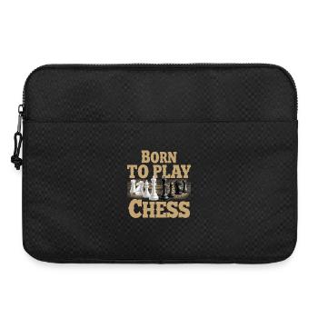 Born To Play Chess - Laptoptasche 15" - Schwarz - Vorne
