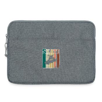 Skate - Laptop bag 15" - heather grey - Front
