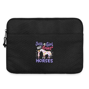 Horse Horse Lovers - Laptop bag 15" - black - Front