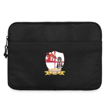 St. Georg Tag Drachenritter - Laptoptasche 15" - Schwarz - Vorne
