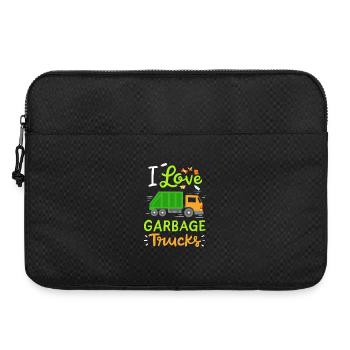Journée des ordures ménagères - Sacoche pour ordinateur portable 15 pouces - noir - Devant