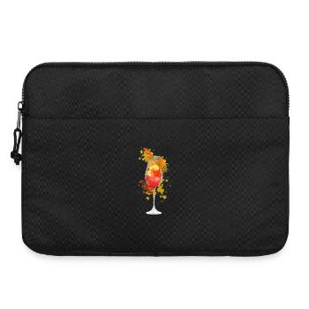 Aperolspritz Cocktail - Laptoptasche 15" - Schwarz - Vorne