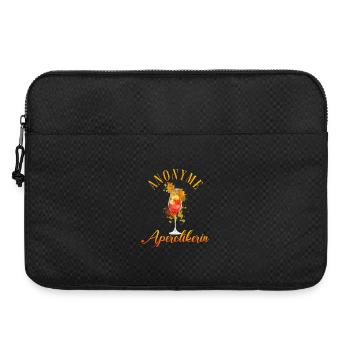 JGA Anonyme Aperolikerin Cocktail - Laptoptasche 15" - Schwarz - Vorne