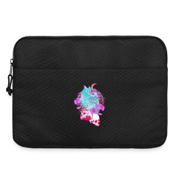 Pastel Goth Totenkopf Eule Aesthetic Clothes Mond - Laptoptasche 15" - Schwarz - Vorne