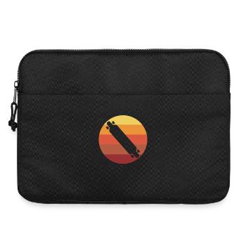 Longboarden Longboard Vintage - Laptoptasche 15" - Schwarz - Vorne