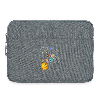 Sonnensystem - Laptoptasche 15" - Grau meliert - Vorne