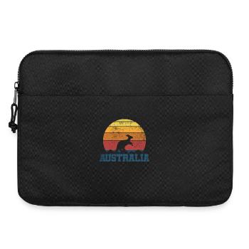 Australien Känguru - Laptoptasche 15" - Schwarz - Vorne