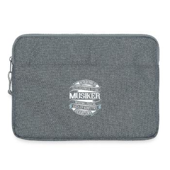Musiker - Laptoptasche 15" - Grau meliert - Vorne