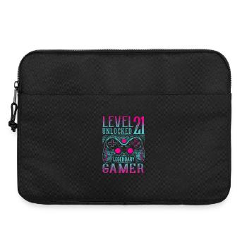21st Birthday Level 21 Gamer Gaming Gaming - Laptop bag 15" - black - Front