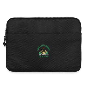 Je n’ai pas besoin de thérapie Camping Randonnée Aventure Backp - Sacoche pour ordinateur portable 15 pouces - noir - Devant