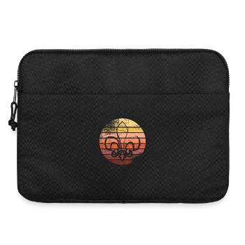 Camp scout de groupe scout - Sacoche pour ordinateur portable 15 pouces - noir - Devant