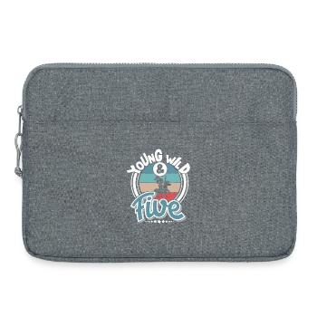 5 years Knight Children - Laptop bag 15" - heather grey - Front