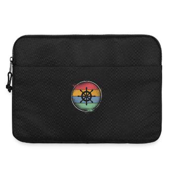 Steering wheel - Laptop bag 15" - black - Front