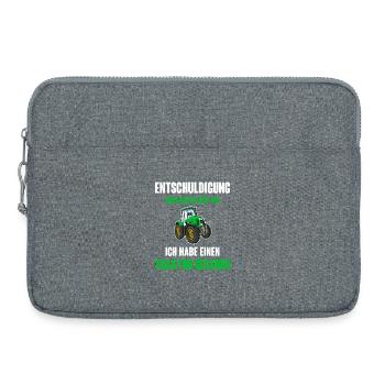 Traktor - Laptoptasche 15" - Grau meliert - Vorne
