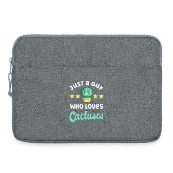 Cactus Cacti - Laptop bag 15" - heather grey - Front