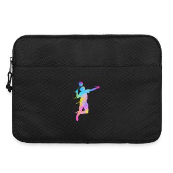 Badminton Fan Squash Trainer Club Femmes - Sacoche pour ordinateur portable 15 pouces - noir - Devant