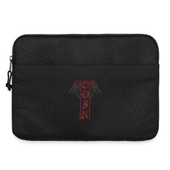 Wotansknoten Wolf Odin Geri Freki Wölfe Vegvisir - Laptoptasche 15" - Schwarz - Vorne