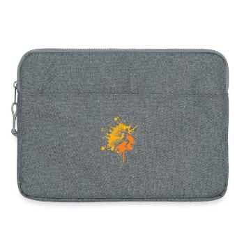 Running Runners Running - Laptop bag 15" - heather grey - Front