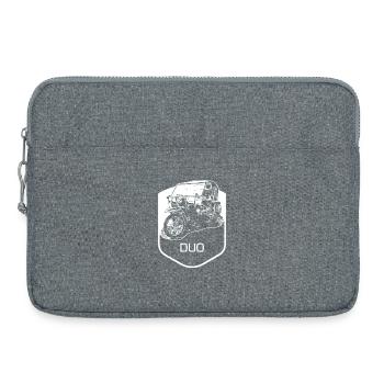 Krause Duo - Laptoptasche 15" - Grau meliert - Vorne
