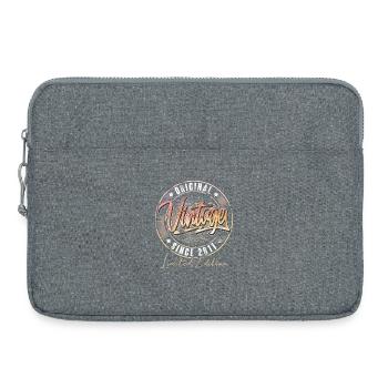 2011 Geburtsjahr Geburtstag Vintage - Laptoptasche 15" - Grau meliert - Vorne