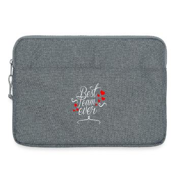 Best Team Ever - Laptop bag 15" - heather grey - Front