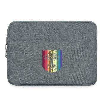Réunion de famille Réunion de famille Arbre généalogique - Sacoche pour ordinateur portable 15 pouces - gris chiné - Devant