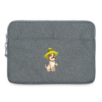Sombrero pour chien - Sacoche pour ordinateur portable 15 pouces - gris chiné - Devant