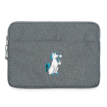 Bulles de savon licorne - Sacoche pour ordinateur portable 15 pouces - gris chiné - Devant