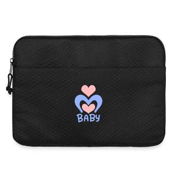 Baby Heart - Corps de bébé - Sacoche pour ordinateur portable 15 pouces - noir - Devant