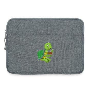 Turtle Cake - Laptop bag 15" - heather grey - Front