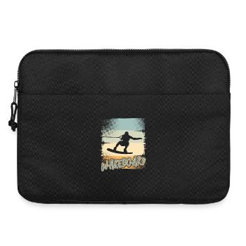 Wakeskate Wakeskating Wakeskater Wakeboard - Laptoptasche 15" - Schwarz - Vorne