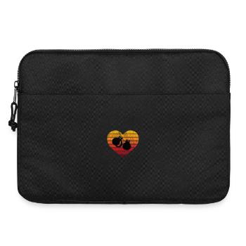 Ich liebe spanische Musik mit Kastagnetten - Laptoptasche 15" - Schwarz - Vorne