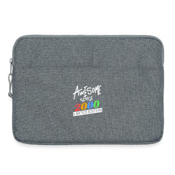 Born in 2000 - Fantastic since 2000 - Laptop bag 15" - heather grey - Front