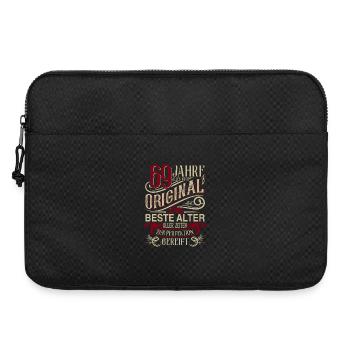 69. Geburtstag Vintage Retro - Laptoptasche 15" - Schwarz - Vorne
