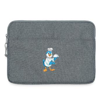 Cuisine d’oiseaux Cuisine de cloches Cuisine - Sacoche pour ordinateur portable 15 pouces - gris chiné - Devant
